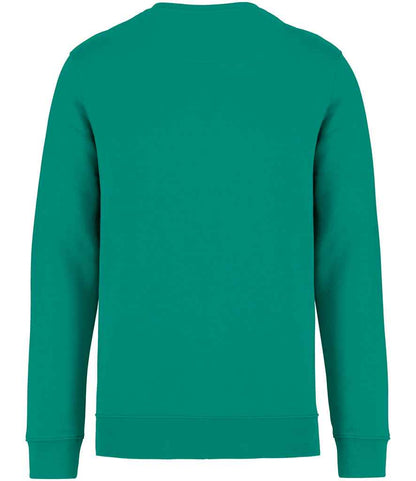 Native Spirit Unisex Crew Neck Sweatshirt NS400 in Gemstone Green – back