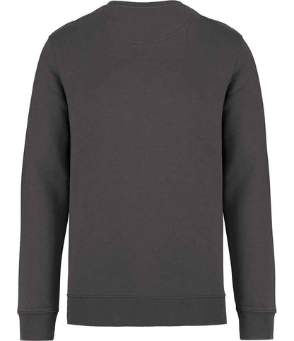Native Spirit Unisex Crew Neck Sweatshirt NS400 in Iron Grey – back