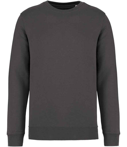 Native Spirit Unisex Crew Neck Sweatshirt NS400 in Iron Grey – front