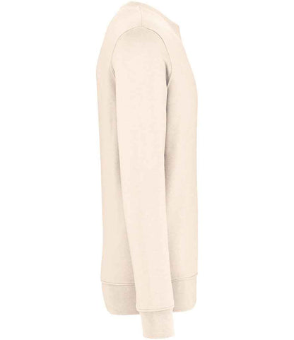 Native Spirit Unisex Crew Neck Sweatshirt NS400 in Ivory – side