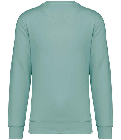 Native Spirit Unisex Crew Neck Sweatshirt NS400 in Jade Green – back