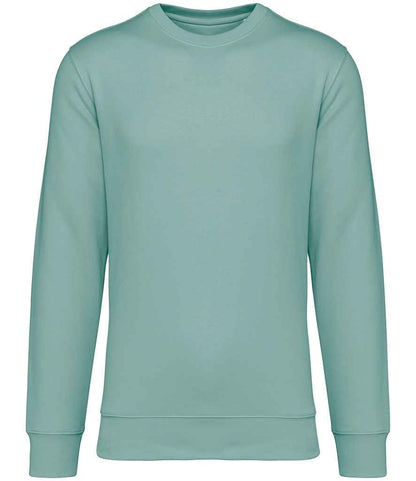 Native Spirit Unisex Crew Neck Sweatshirt NS400 in Jade Green – front