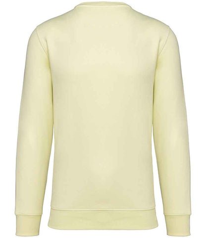 Native Spirit Unisex Crew Neck Sweatshirt NS400 in Lemon Citrus – back