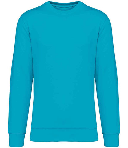 Native Spirit Unisex Crew Neck Sweatshirt NS400 in Light Turquoise – front