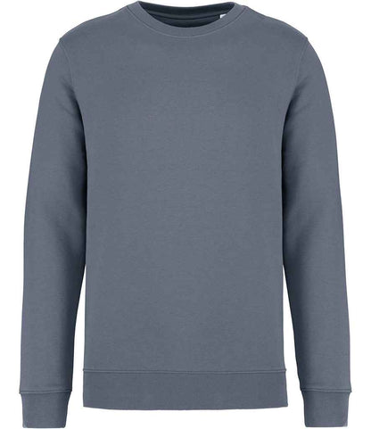 Native Spirit Unisex Crew Neck Sweatshirt NS400 in Mineral Grey – front