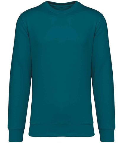 Native Spirit Unisex Crew Neck Sweatshirt NS400 in Peacock Green – front