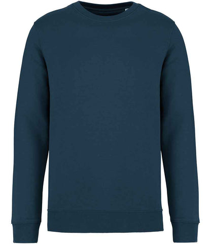 Native Spirit Unisex Crew Neck Sweatshirt NS400 in Peacock Blue – front