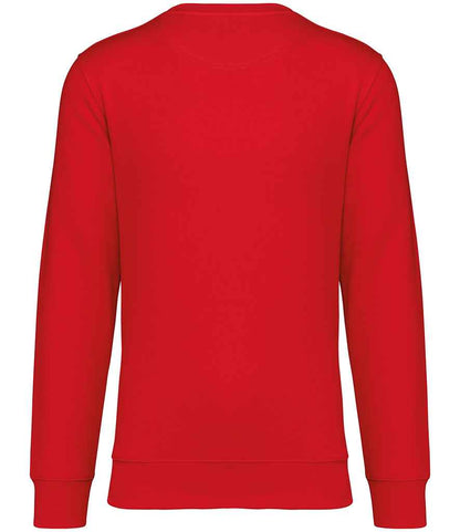 Native Spirit Unisex Crew Neck Sweatshirt NS400 in Poppy Red – back