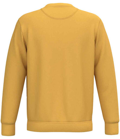 Native Spirit Unisex Crew Neck Sweatshirt NS400 in Sun Yellow – back