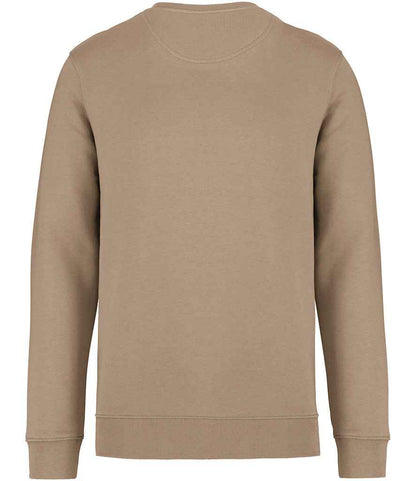 Native Spirit Unisex Crew Neck Sweatshirt NS400 in Wet Sand – back