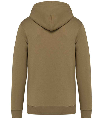 Native Spirit Unisex Full Zip Hoodie NS402 in Light Olive Green – back