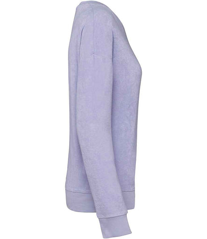 Native Spirit Ladies Terry Towel Sweatshirt NS413 in Parma – side