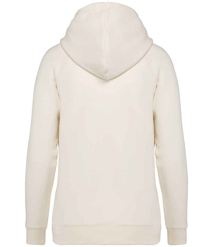 Native Spirit Ladies Raglan Sleeve Hoodie NS422 in Ivory – back