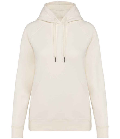 Native Spirit Ladies Raglan Sleeve Hoodie NS422 in Ivory – front
