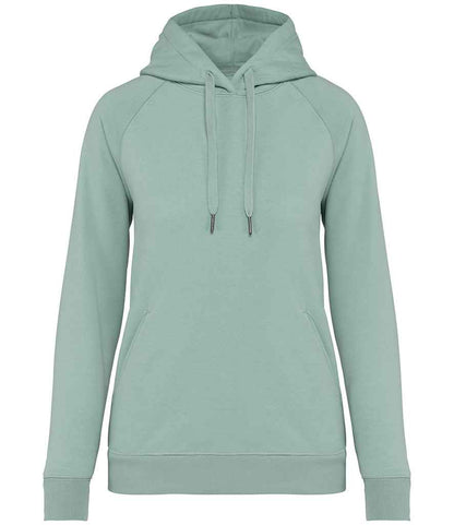 Native Spirit Ladies Raglan Sleeve Hoodie NS422 in Jade Green – front