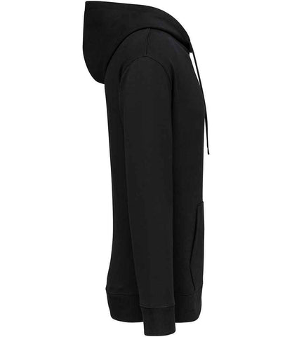 Native Spirit Unisex French Terry Hoodie NS431 in Black – side