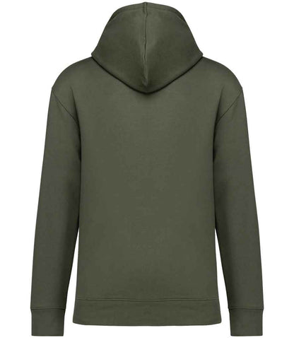 Native Spirit Unisex Relax Fit Hoodie NS436 in Khaki – back