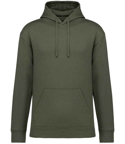 Native Spirit Unisex Relax Fit Hoodie NS436 in Khaki – front