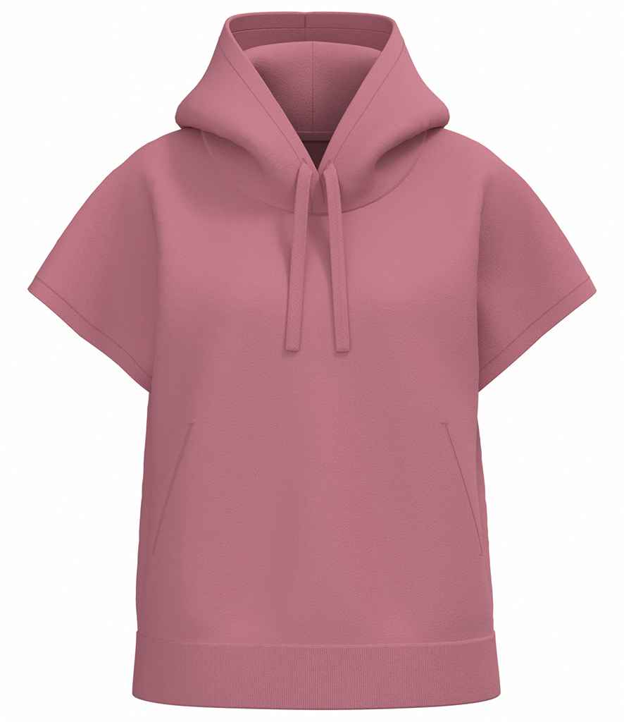 Native Spirit Ladies French Terry Sleeveless Hooded Sweatshirt - NS446