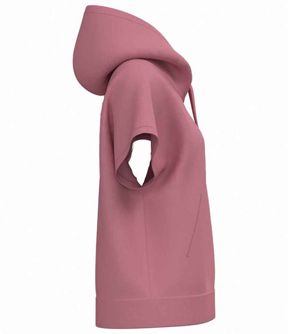 Native Spirit Ladies French Terry Sleeveless Hooded Sweatshirt - NS446