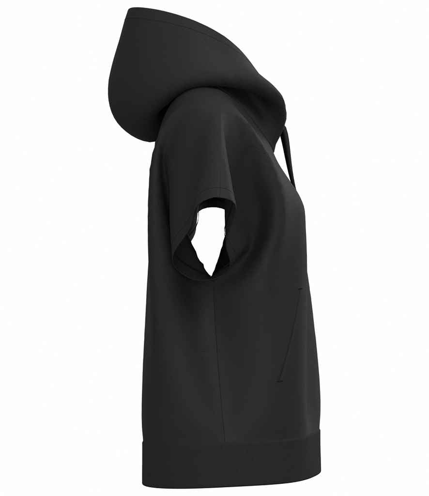 Native Spirit Ladies French Terry Sleeveless Hooded Sweatshirt - NS446