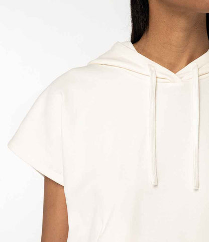 Native Spirit Ladies French Terry Sleeveless Hooded Sweatshirt - NS446
