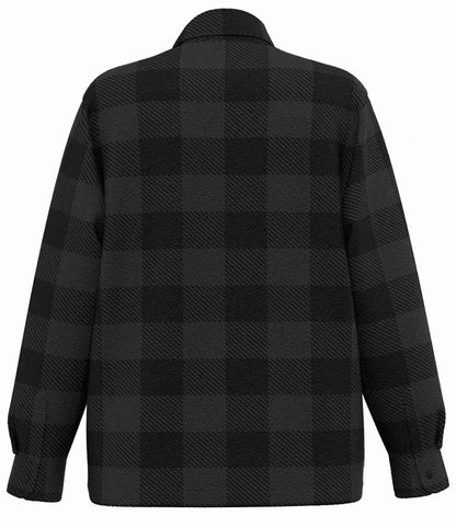 Native Spirit Checked Padded Overshirt - NS523