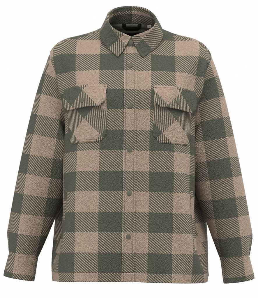 Native Spirit Checked Padded Overshirt - NS523