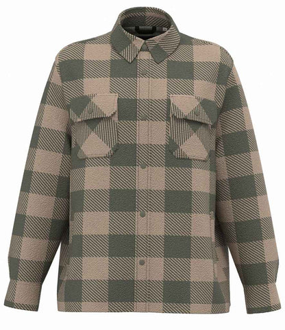 Native Spirit Checked Padded Overshirt - NS523