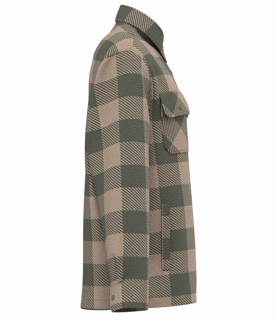 Native Spirit Checked Padded Overshirt - NS523