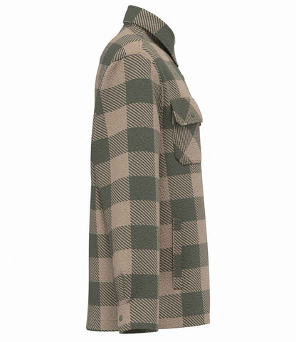 Native Spirit Checked Padded Overshirt - NS523