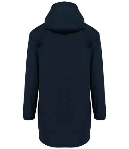 Native Spirit Unisex Waterproof Jacket NS615 in Navy – back