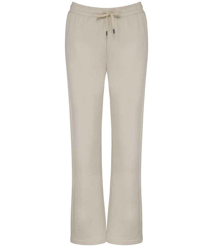 Native Spirit Ladies French Terry Jog Pants NS707 in Ivory – front