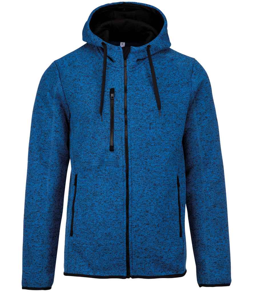 PA365 Light Royal Blue Melange Front