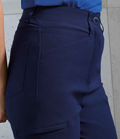Premier Ladies Stretchchecker 'Adapt' Trousers - PR576