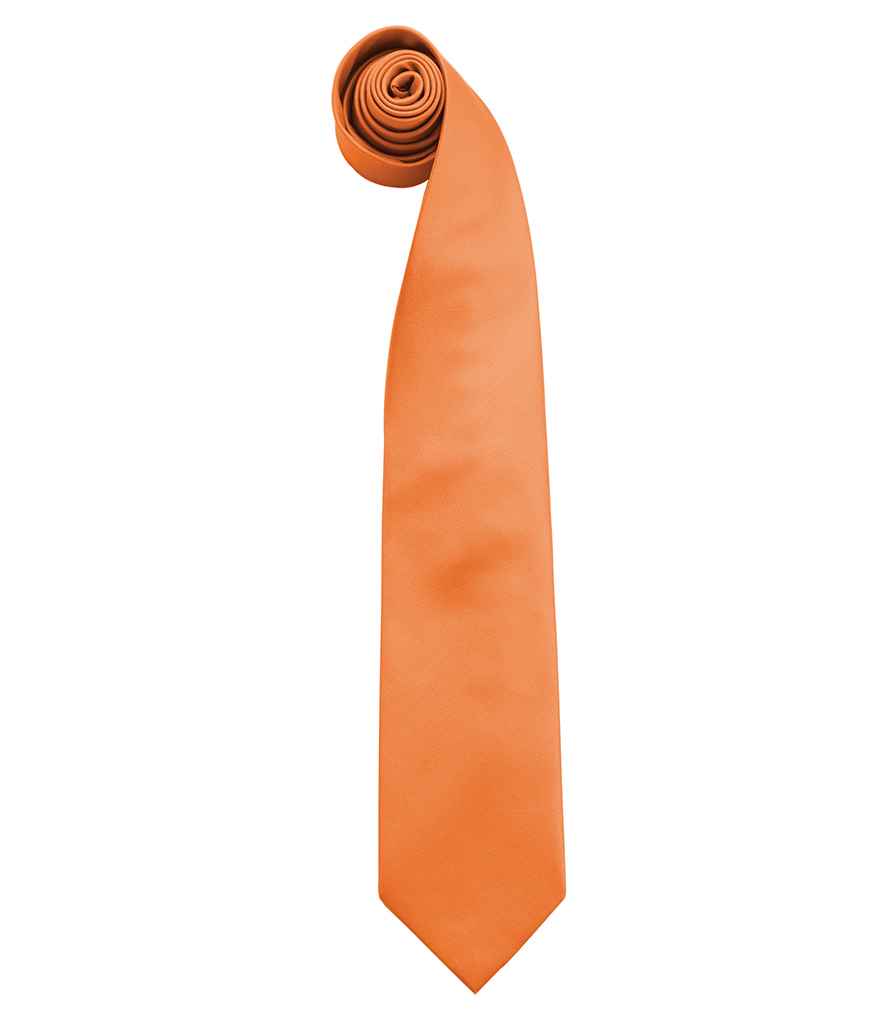 Premier 'Colours' Fashion Tie PR765 in Orange – front