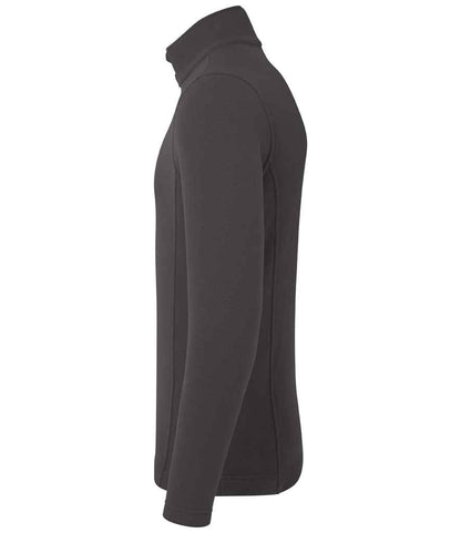 Premier Unisex Recyclight 1/4 Zip Fleece PR831 in Dark Grey – side