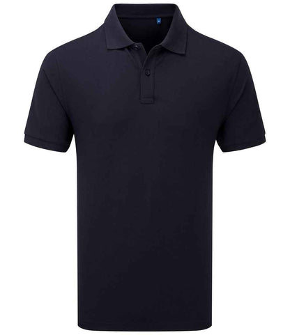 Premier Essential Unisex Polo Shirt PR995 in Navy – front