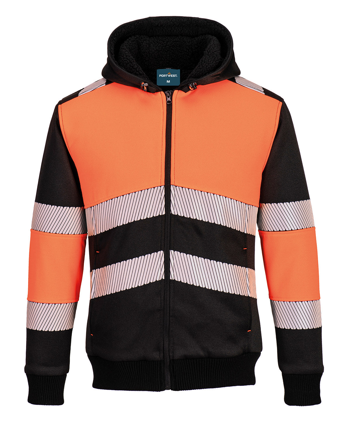 PW3 Hi-Vis Class 1 Winter Hoodie (PW377) - PW422