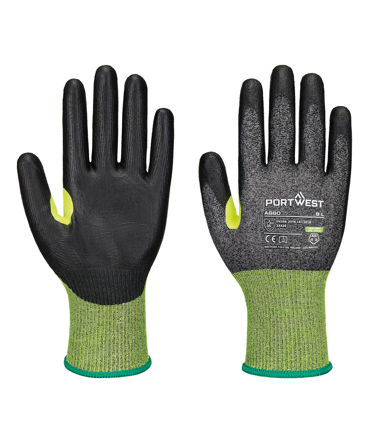 CS Cut E18 PU Gloves (A660) - PW558