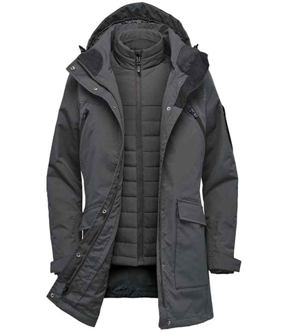 Stormtech Ladies Fairbanks 5-in-1 System Jacket PXR2W in Graphite Grey – front