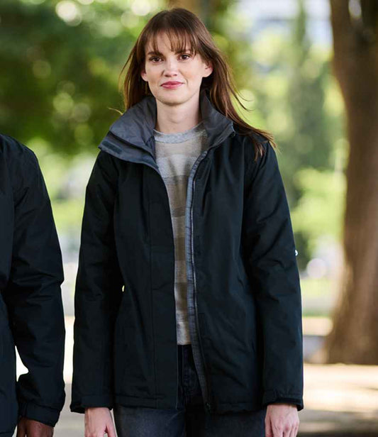 Regatta Ladies Beauford Waterproof Insulated Jacket RG052 in Black/Seal Grey – model