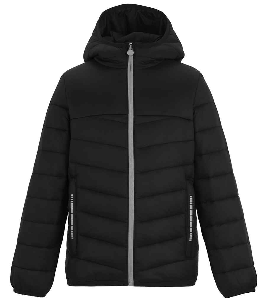 Regatta Kids Loftlite Hooded Baffle Jacket - RG325