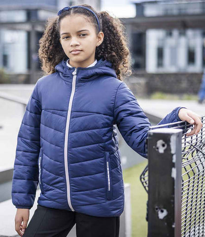 Regatta Kids Loftlite Hooded Baffle Jacket - RG325