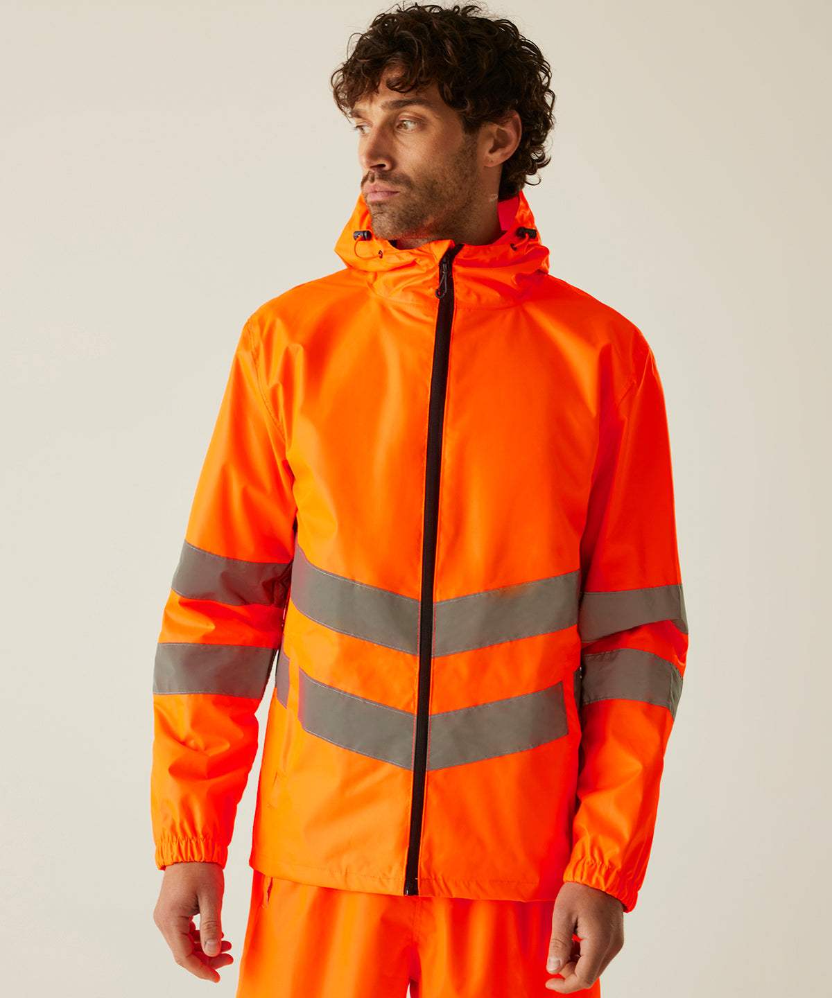 Regatta High-vis pro pack-away jacket - RG385 (TRW497)
