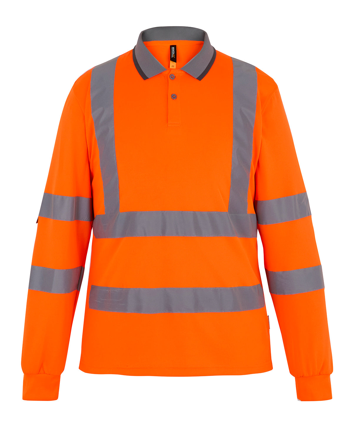 Hi-Vis Pro Contract Long Sleeve Polo - RG495