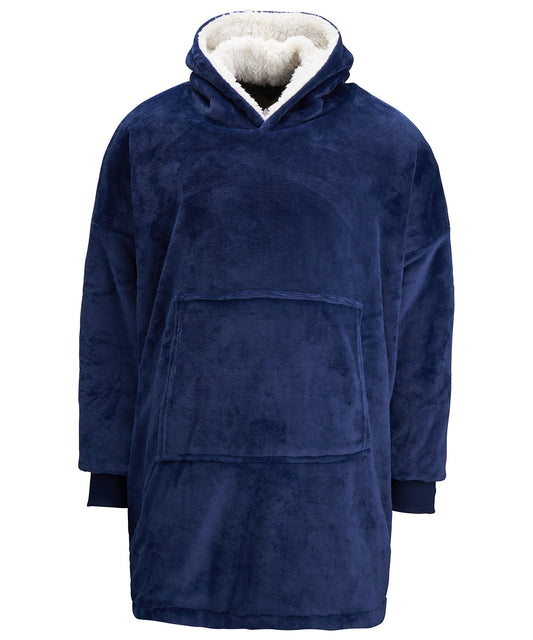 The Ribbon Oversized Cosy Reversible Sherpa Hoodie - RI002