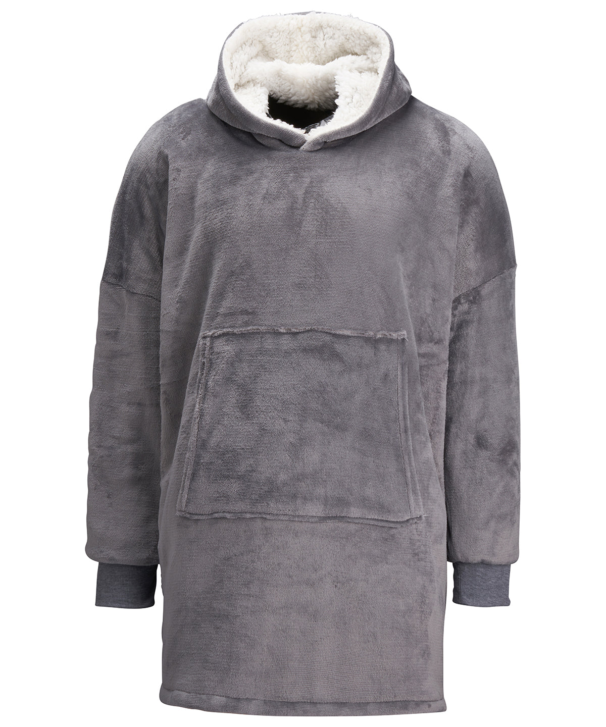 The Ribbon Oversized Cosy Reversible Sherpa Hoodie - RI002