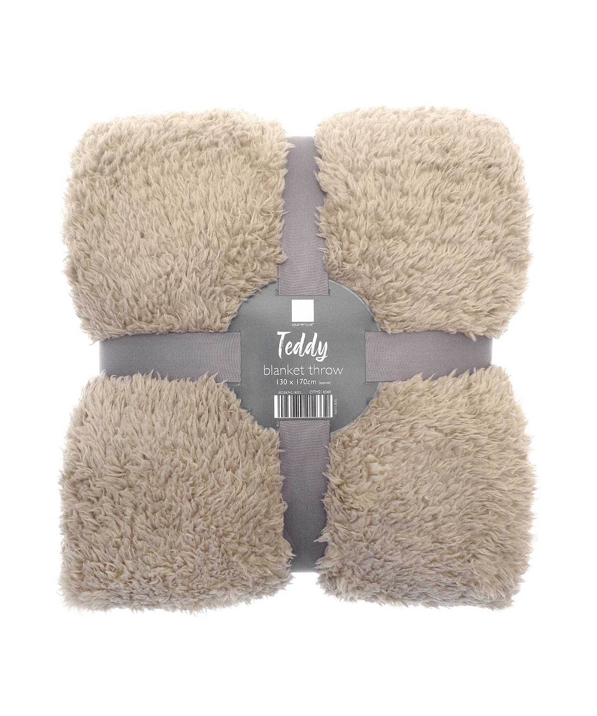 The Ribbon Teddy Bear Fabric Throw - RI010