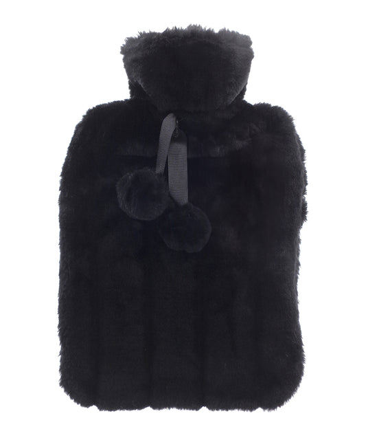 Luxury Classic Faux Fur Hot Water Bottle and Cover - RI011